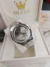 歐利時(shí)（OLEVS）瑞士認證品牌手表男機械表十大全自動(dòng)男士手表夜光防水男送禮推薦 銀灰鋼帶/禮盒包裝/定制刻字 曬單實(shí)拍圖