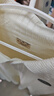 馬登工裝 美式休閑提花針織polo衫學(xué)院風(fēng)肌理感翻領(lǐng)套頭毛衣男秋冬 米白 2XL 曬單實(shí)拍圖