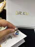 DR.KU王室莊園莫桑鉆戒指銀奢華復古群鑲婚戒結婚鉆戒送女友七夕禮物 主鉆1克拉 閉口19號 曬單實拍圖