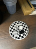 Bialetti比樂(lè )蒂 咖啡壺杯墊 簡(jiǎn)約咖啡壺墊ins風(fēng)隔熱墊防滑創(chuàng  )意陶瓷杯墊 棋盤(pán)格A款 咖啡壺陶瓷壺墊 曬單實(shí)拍圖