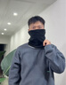 TEEIS保暖圍脖騎行面罩帽子男女士防寒秋冬季護頸騎車(chē)滑雪登山護臉圍巾 雙面絨蓄熱騎行圍脖丨防寒款 【品牌直營(yíng)】 曬單實(shí)拍圖