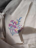 lareen fitty 時(shí)尚翻領(lǐng)短袖T恤女2025夏季新款刺繡減齡POLO衫氣質(zhì)寬松百搭上衣 白色 L 建議95-110斤穿 曬單實(shí)拍圖