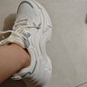 安踏逸塵丨女鞋運動(dòng)鞋厚底減震跑步鞋秋季透氣網(wǎng)面休閑鞋女士慢跑鞋子 【漫波】象牙白/淺霧灰-3 36.5 (230mm) 曬單實(shí)拍圖