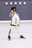 G.DUCKKIDS童裝男童套裝春秋季兒童秋裝套裝中大童小男孩衣服學(xué)生運動(dòng)兩件套 字母款杏色qmmsmgi 150 建議12-13歲【135-145cm】 曬單實(shí)拍圖
