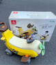 匯樂(lè )玩具小火車(chē)可坐人香蕉學(xué)步車(chē)1-3歲嬰幼兒童手推車(chē)寶寶一周歲生日禮物 四合一香蕉飛機學(xué)步手推車(chē)（室內外暢行） 新生兒見(jiàn)面禮實(shí)用高端早教禮物男女孩防0型腿 曬單實(shí)拍圖