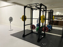迪卡儂深蹲架龍門(mén)架多功能綜合訓練器室內力量器械 黑色（24新） 曬單實(shí)拍圖