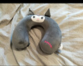 名創(chuàng  )優(yōu)品（MINISO）Kuromi系列記憶棉U型枕午睡枕旅行教室辦公室抱枕生日禮物 曬單實(shí)拍圖