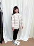 雅鹿兒童輕薄羽絨服內膽短款男童女童寶寶中大童小童學(xué)生校服神器內穿 灰白 輕暖洋氣 140 曬單實(shí)拍圖