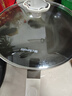 九陽（Joyoung）炒鍋炒菜不粘鍋平底鍋煎鍋有鈦鍋電磁爐燃?xì)馔ㄓ?氟鈦瓷玉棠32cm 曬單實(shí)拍圖