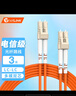 netLINK 電信級光纖跳線(xiàn) LC-LC 多模雙芯3米 62.5/125光纜熔接尾纖 1條 HTF-LC-LC/MM-3 曬單實(shí)拍圖