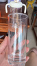 青蘋果耐熱水杯290ml6只 無鉛玻璃杯牛奶杯啤酒杯綠茶杯多功能杯套裝 曬單實拍圖