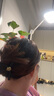 向晚發(fā)夾發(fā)卡女復古法式山茶花抓夾女鯊魚(yú)夾高級感盤(pán)發(fā)發(fā)夾中秋節禮物 曬單實(shí)拍圖