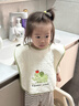 馬博士?jì)和词矶喙δ軏雰好黼p面防水圍嘴寶寶洗臉刷牙圍兜蘋(píng)果小象 曬單實(shí)拍圖