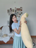 長(cháng)條香蕉抱枕女生玩偶睡覺(jué)抱公仔玩偶毛絨玩具娃娃女孩床上抱著(zhù)睡 粉色【豆豆絨面料 柔順舒適】 含枕芯 50厘米【有拉鏈】 曬單實(shí)拍圖