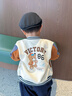 波步（BORBOON B）寶寶春裝外套2026新款嬰兒卡通棒球服上衣男童外出衣服兒童衛衣男 【加厚】2509咖 90 曬單實(shí)拍圖