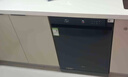 美的（Midea）【RX600SMax】嵌入式洗碗機家用 15套大容量105℃熱風(fēng)烘干四星消毒一級水效單消毒AI洗消烘存一體 曜石黑｜大15套變頻超凈節能 曬單實(shí)拍圖