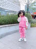 G.duck女童套裝秋冬2025新款女寶寶冬裝外套加絨運動(dòng)洋氣兒童時(shí)髦兩件套 加絨 粉色 120 cm 曬單實(shí)拍圖