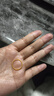 周六福（ZLF） 黃金戒指女款足金999單個可疊戴光圈尾戒指環(huán)手飾 計價 沙面13號 - 1.39g 曬單實拍圖