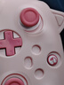 XBOXXbox手柄保護套防滑防汗硅膠套裝飾軟殼可愛(ài)卡通搖桿帽套裝游戲機 xbox手柄套【淺粉色】 曬單實(shí)拍圖