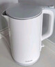 蘇泊爾（SUPOR）1.7升大容量電熱水壺燒水壺開(kāi)水壺電水壺煮水壺 智能家用多功能無(wú)縫內膽食品級304不銹鋼SW-17T12C 曬單實(shí)拍圖