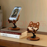 北歐國度實(shí)木手機支架直播神器桌面支撐架可調節多功能平板電腦學(xué)習架子 【創(chuàng  )意設計】柴犬造型手機支架 原木質(zhì)感 曬單實(shí)拍圖