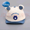 迪士尼（Disney）嬰兒帽子春秋新款男童女寶寶鴨舌帽可愛(ài)超萌兒童遮陽(yáng)棒球帽小孩子 小熊標kshc鴨舌帽【米白色】 3-12個(gè)月(頭圍41-45cm) 曬單實(shí)拍圖