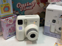 FUJIFILM instax Mini SE立拍立得相機 使用3英寸相紙 白色相紙組合套餐一【含標配+20張相紙+周邊配件】 官方標配【可代寫(xiě)賀卡】 曬單實(shí)拍圖
