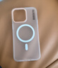 暴走【熱銷(xiāo)TOP】適用蘋(píng)果16pro手機(jī)殼iphone16pro保護(hù)套 磁吸柔砂膚感透色輕薄簡(jiǎn)約撞色硬殼保護(hù)殼霧灰 曬單實(shí)拍圖