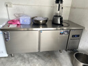 雪花冷藏工作臺奶茶店設備全套水吧臺不銹鋼保鮮平冷操作臺冰柜 廚房冰箱商用保鮮工作臺 冷凍丨1.8M-0.8M-0.8M銅管低耗|數顯 2025全新升級丨銅管高效制冷豪華款 曬單實(shí)拍圖