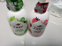 多芬（Dove）果奶沐浴露甜草莓香沐浴泡泡400g 滋潤柔滑留香沐浴乳男女通用 曬單實(shí)拍圖