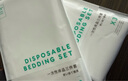 蕉趣（BANANA TRIP）一次性四件套雙人床單加厚套裝被套枕套旅行酒店隔臟差旅床上用品 曬單實(shí)拍圖