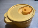特百惠（Tupperware）微波460ml水晶湯碗可加熱學(xué)生上班族便攜野餐露營(yíng)飯盒單個(gè)果汁橙 曬單實(shí)拍圖