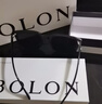 BOLON暴龍眼鏡25年新品墨鏡王鶴棣同款方框太陽鏡男女遮陽駕駛鏡BL3203 【明星同款】C10 亮黑色-偏光 曬單實拍圖
