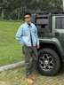 Calvin KleinJeans【新品禮盒】25早秋男復古ck純棉翻領(lǐng)潮殼牛仔外套4RC720G X6H-牛仔淺藍 XL 曬單實(shí)拍圖
