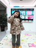 新款兒童裝迷彩棉大衣加厚男女童幼兒小學(xué)生軍大衣防寒保暖棉襖 L款 160 曬單實(shí)拍圖