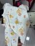 巴厘小豬新生兒嬰兒衣服春秋哈衣爬服初生兒四季長(cháng)袖空調服睡衣寶寶連體衣 【綁帶款】小蝌蚪找媽媽 59cm 曬單實(shí)拍圖