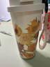 格米（germ）梵高聯(lián)名雙飲保溫杯吸管水杯大容量學(xué)生杯女神禮物杯500ML向日葵 曬單實(shí)拍圖