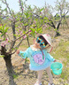 G.DUCKKIDS小黃鴨童裝女童套裝秋裝兒童愛(ài)莎公主衣服女孩寶寶卡通衛衣兩件套 藍色 110 尺碼4~5歲【100-110cm】 曬單實(shí)拍圖