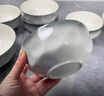 佩爾森（CERAMICS）釉下彩陶瓷米飯碗家用2025新款吃飯碗好看的碗盤(pán)餐具套裝 4.75英寸飯碗-10個(gè)裝 1英寸飯碗 曬單實(shí)拍圖