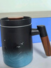 上新了文創(chuàng  ) 故宮泡茶杯 茶水分離杯陶瓷馬克杯禮盒男士中秋節禮物送領(lǐng)導父親 千里江山泡茶杯 曬單實(shí)拍圖