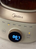 美的（Midea）全玻璃養(yǎng)生壺全自動燒水壺母嬰恒溫電熱水壺花茶壺全包裹護底防碎1.5L MK-YS15B201 曬單實拍圖