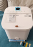 海爾（Haier）泡腳桶恒溫加熱全自動(dòng)按摩足浴盆家用抑菌洗腳盆仿真按摩泡腳盆足浴桶父親節禮物生日送男女朋友 【銀離子抑菌/恒溫變頻】熱銷(xiāo)款HQY-J352W 曬單實(shí)拍圖