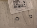迪普爾【2個裝】手機掛繩貼片手腕短款掛脖鞋款長款夾片手機殼固定卡片手機鏈墊片防丟神器 白色 曬單實拍圖