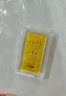 領(lǐng)豐金足金9999黃金生日快樂珍貴金條投資收藏生日送人禮物 1g 曬單實拍圖