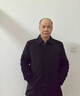BESNOS意大利品牌冬季羊毛大衣翻領(lǐng)中長(cháng)款風(fēng)衣桑蠶絲毛呢大碼商政外套男 藍色 5XL -200/112A 曬單實(shí)拍圖
