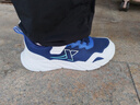 特步（XTEP）兒童輕軟跑鞋高彈緩震密網(wǎng)運(yùn)動(dòng)鞋 深邃藍(lán)/里昂藍(lán)/新白色 36 曬單實(shí)拍圖