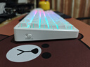 惠普（HP）GT87機械鍵盤(pán)無(wú)線(xiàn)有線(xiàn)藍牙三模gasket客制化電競游戲鍵盤(pán)辦公電腦平板側刻高顏值 白等高線(xiàn)圣代軸 曬單實(shí)拍圖