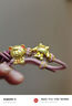 周大生x旺仔牛奶糖聯(lián)名黃金琺瑯轉(zhuǎn)運珠桃花足金手鏈七夕禮物送女友 旺氣小熊轉(zhuǎn)運珠-0.75g-【不配繩,介意慎拍】 【單轉(zhuǎn)運珠-無贈品,介意慎拍】 曬單實拍圖