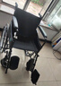 可孚骨科手動(dòng)輪椅車?yán)先四贻p人骨折可抬腿伸直腿托折疊SYIV100-HY9113 曬單實(shí)拍圖
