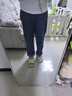 Lee中藍(lán)色水洗428懶懶褲高腰女顯瘦寬腿牛仔褲潮流 曬單實(shí)拍圖